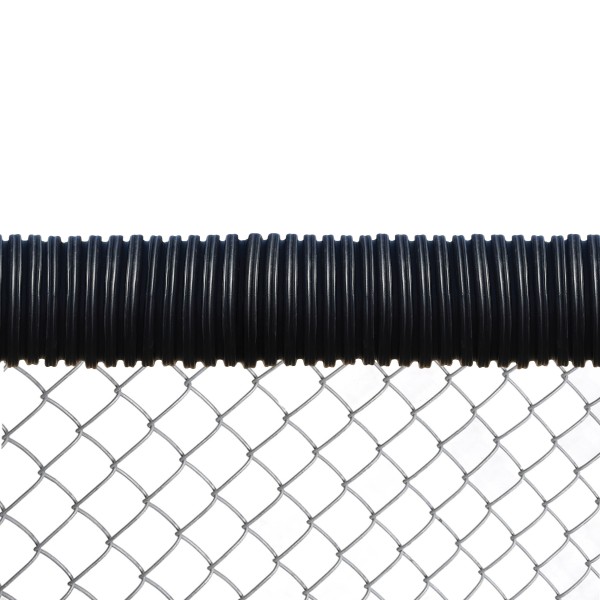 FenceCrown 250' Roll Of Baseball Field Chain Link Fence Topper (Black)