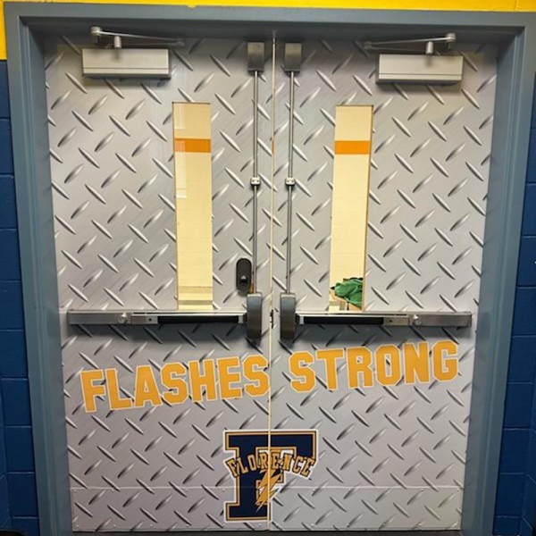 CoverSports Door Skin Graphic Decal w/ Phototex - Custom Size & Printing