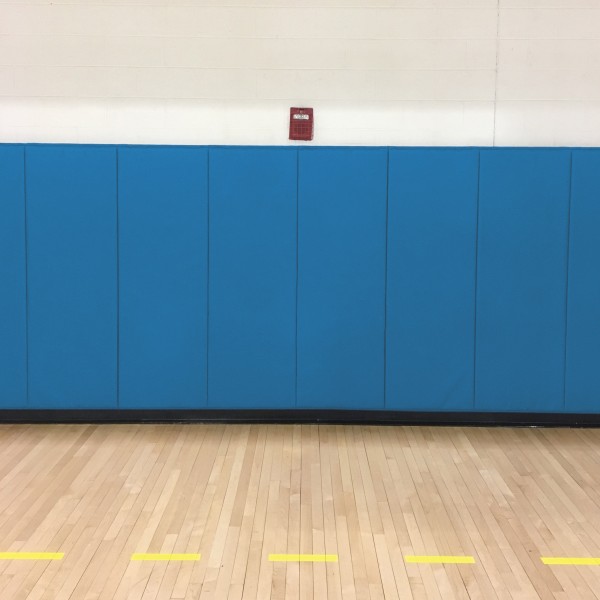 2' X 5' X 2"Printed Extra Firm Indoor Wall Pad - Customizable Color