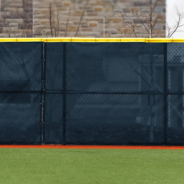 FenceMate Solid Vinyl Windscreen 9 ft. High x 30 ft. Long (Navy Blue) - VCP1800-9H