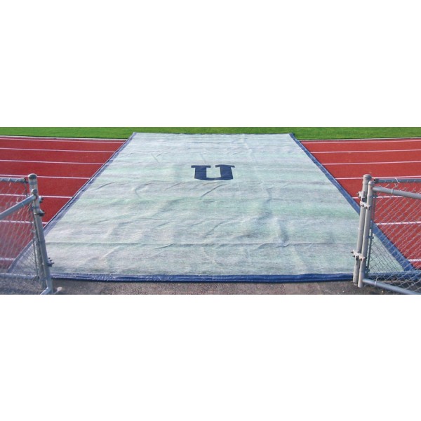 FWTP14x40-16P - FieldSaver Blanket-Style Weighted Track Protector 14' x 40' (Premium 15 oz)