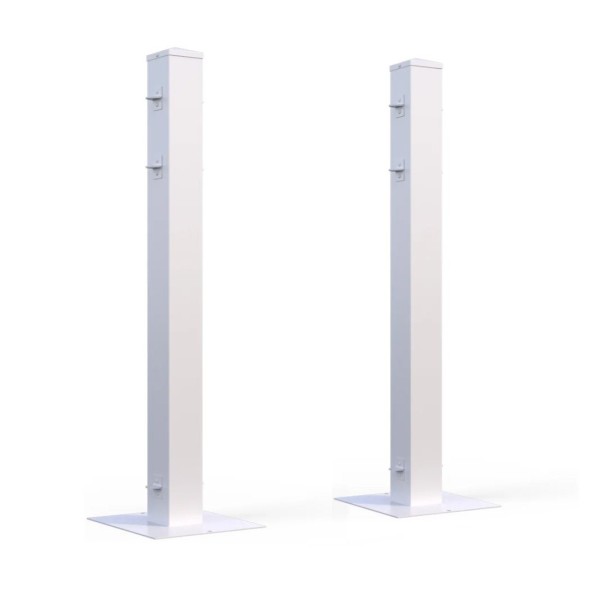 Mod-Fence Temporary Fencing 2-Way Connector Post | 2-Pack