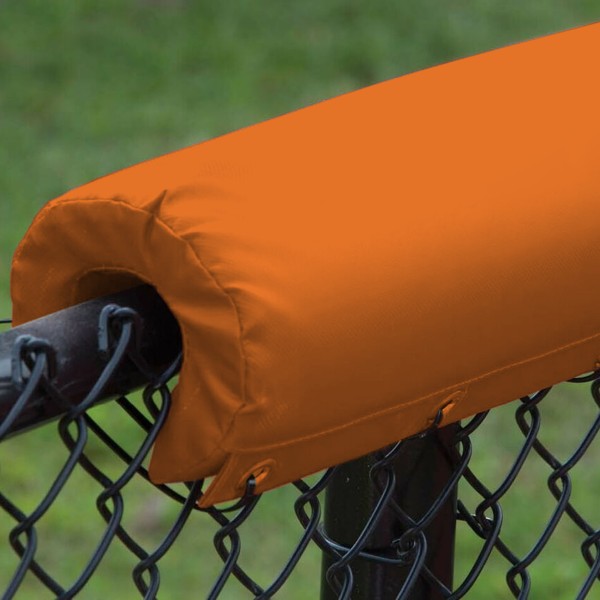2" Premium Vinyl Sewn Rail Pad 8'L - Orange
