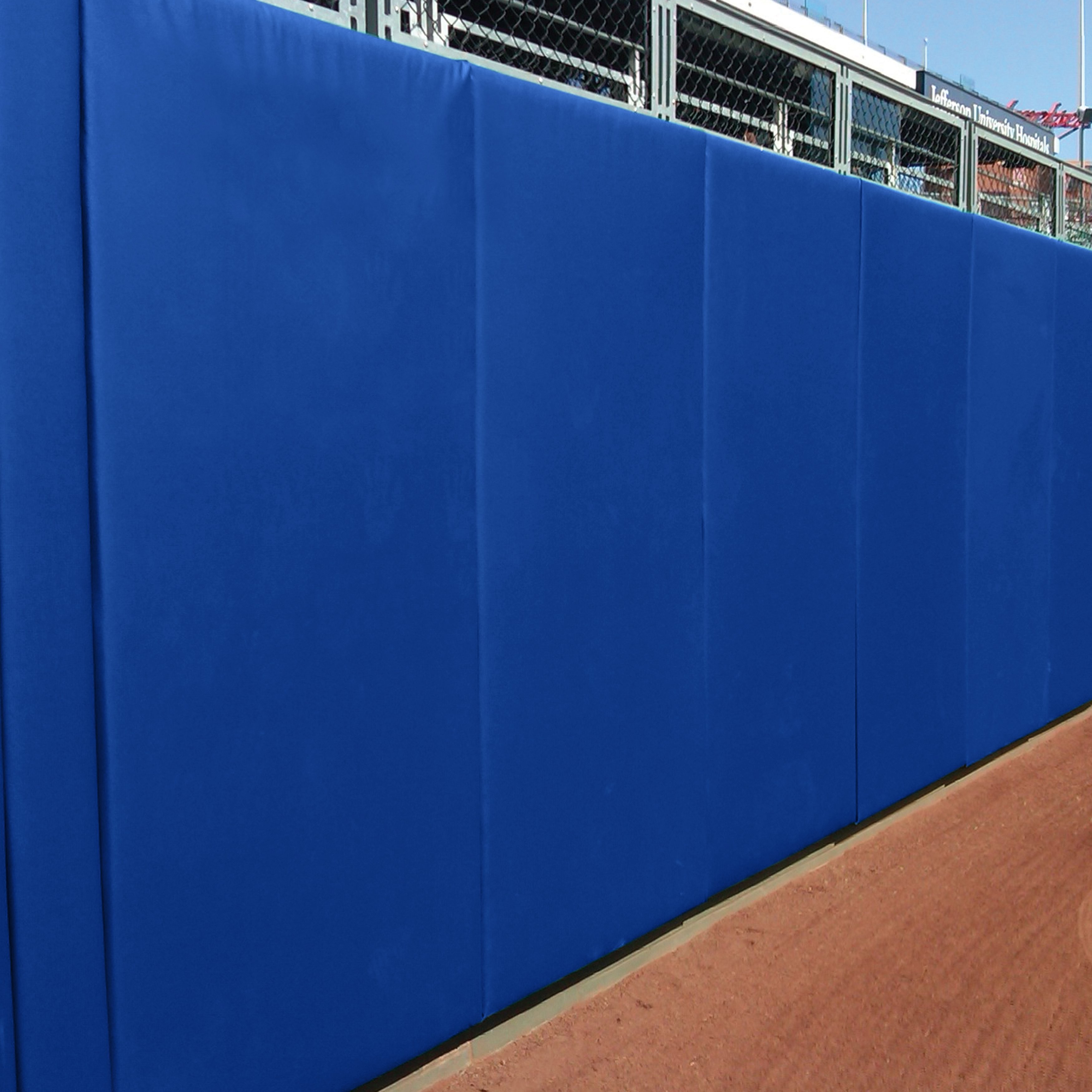 EnviroSafe 8' Width x 8' Height x 4" Thick Flex-Firm Baseball and ...