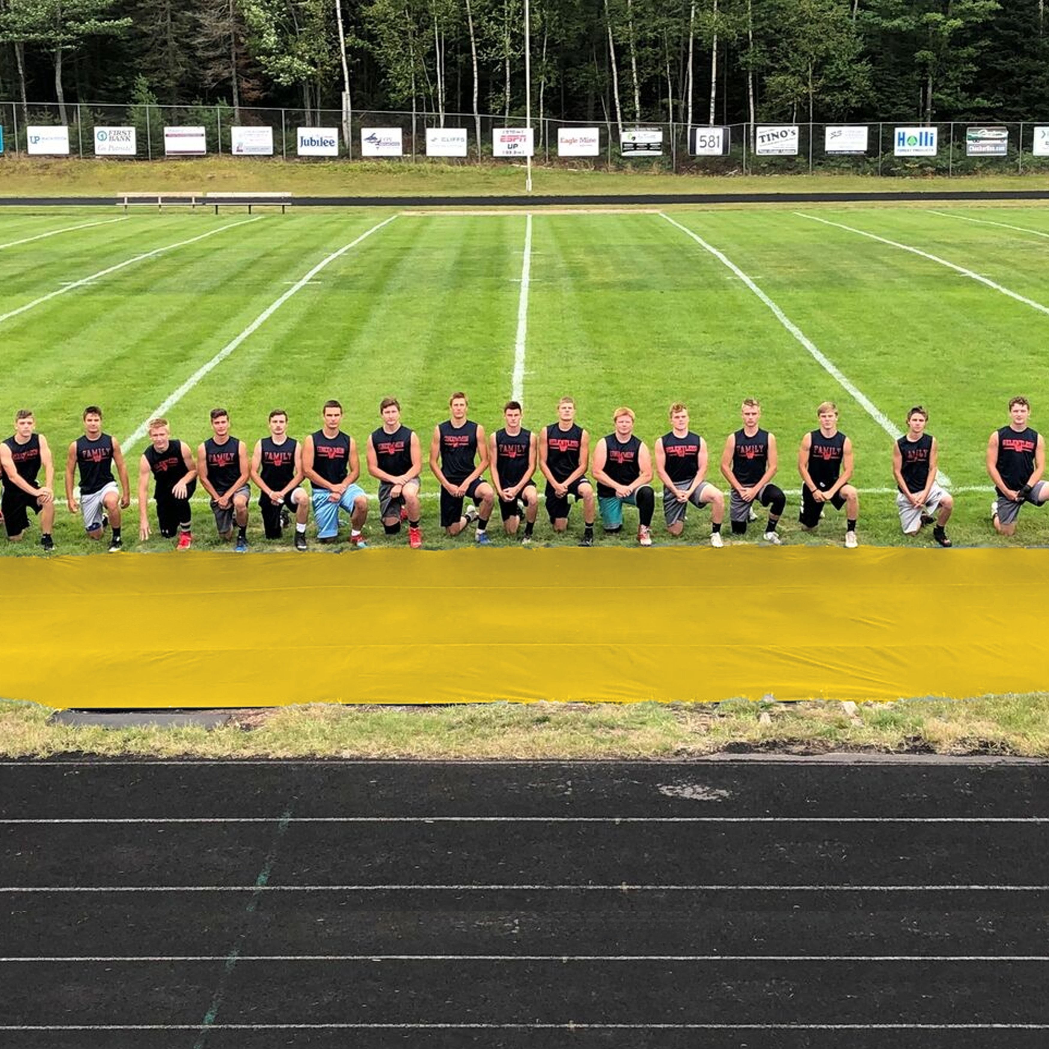 armormesh-15-x-150-sideline-tarp-w-grommet-s-every-3-yellow