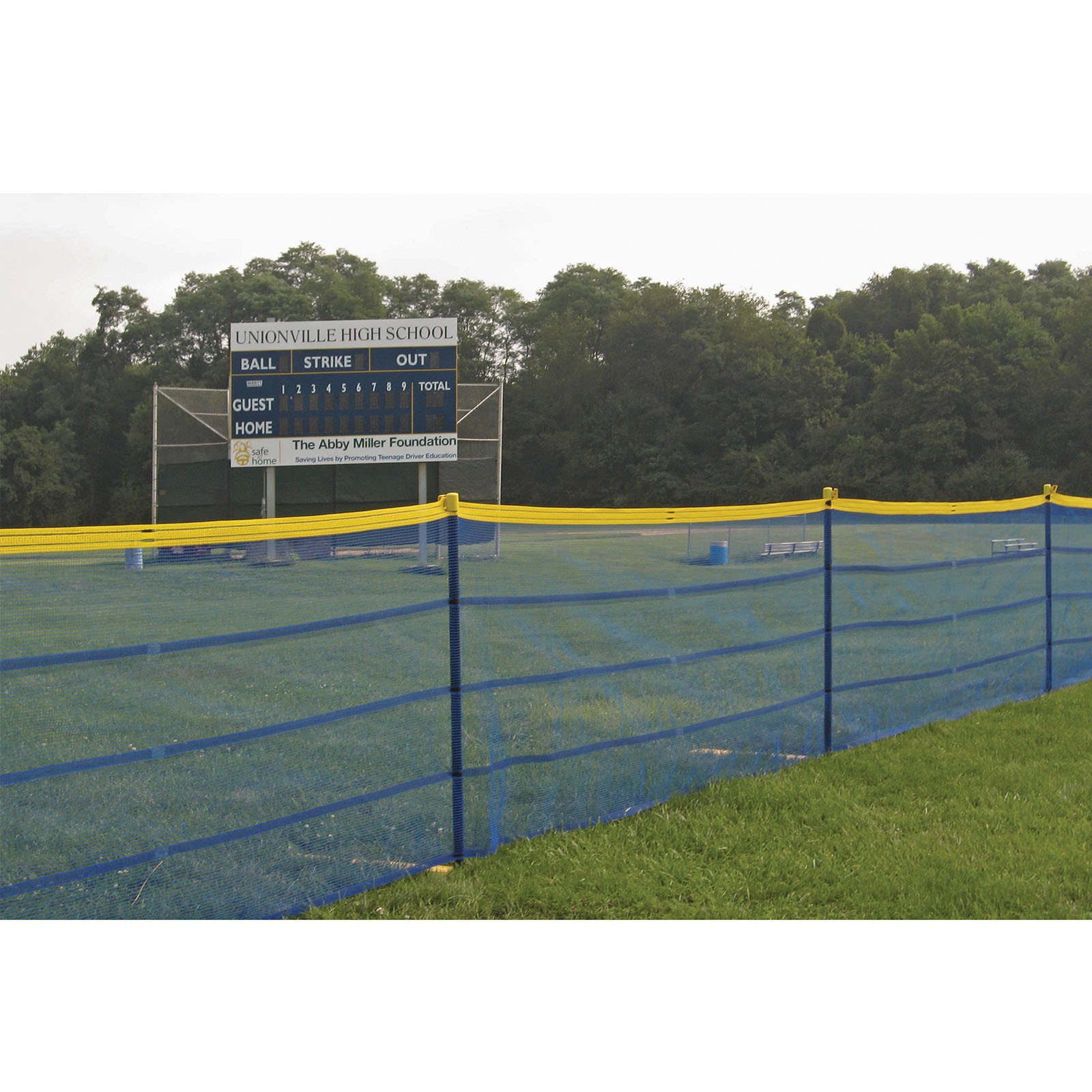 Above Ground Temporary Grand Slam Baseball Fencing Package 4' x