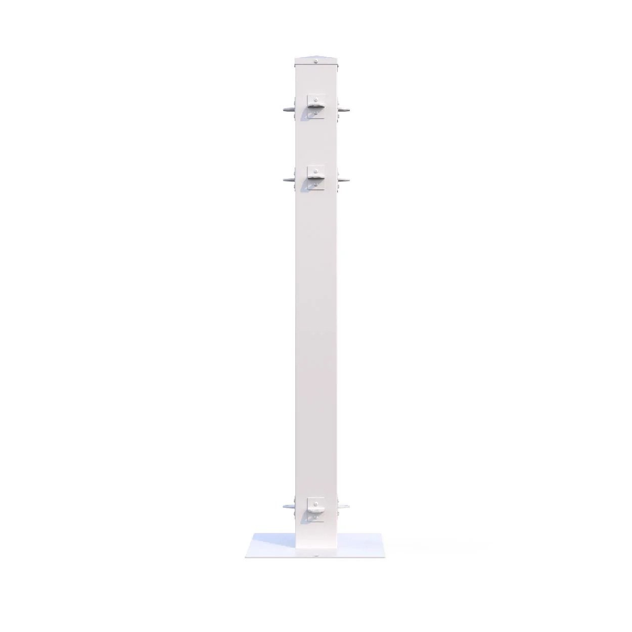 Temporary Fencing 3-Way Connector Post | Baseball Fence Store