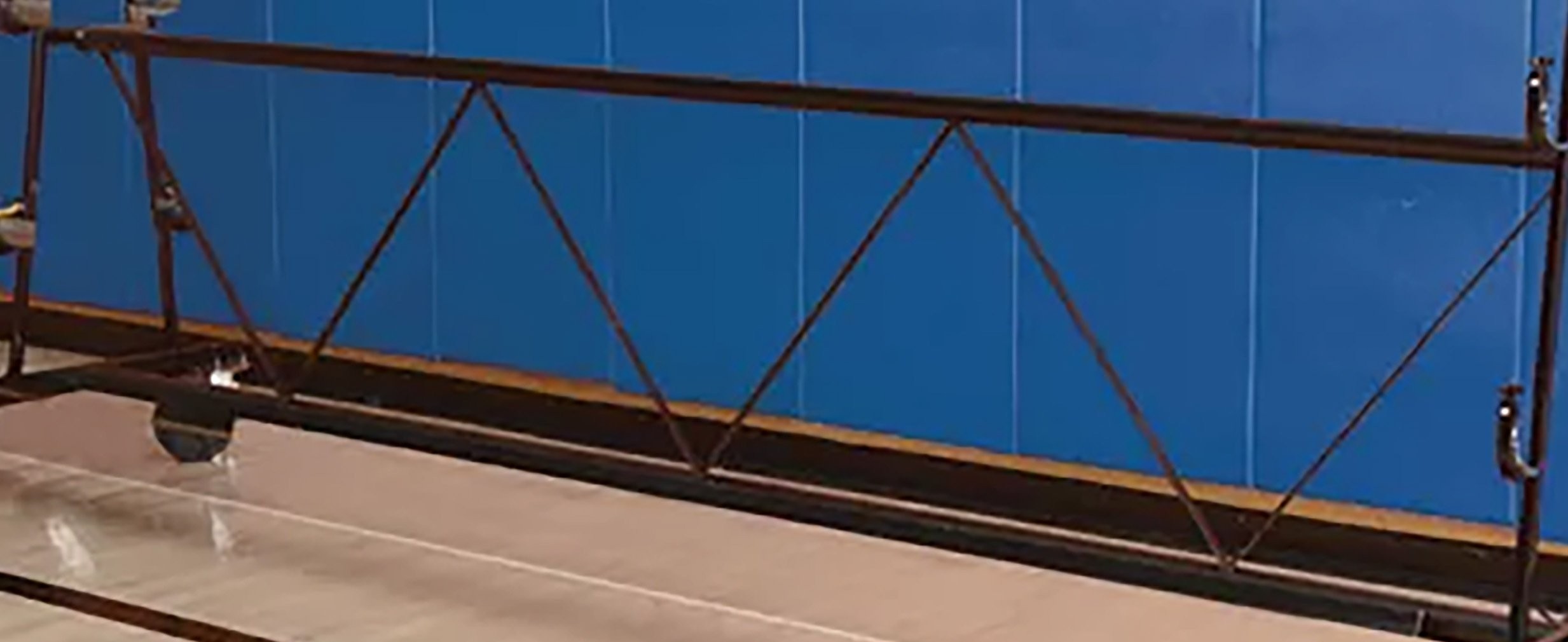 Center Strut for Storage Racks | Baseball Fence Store