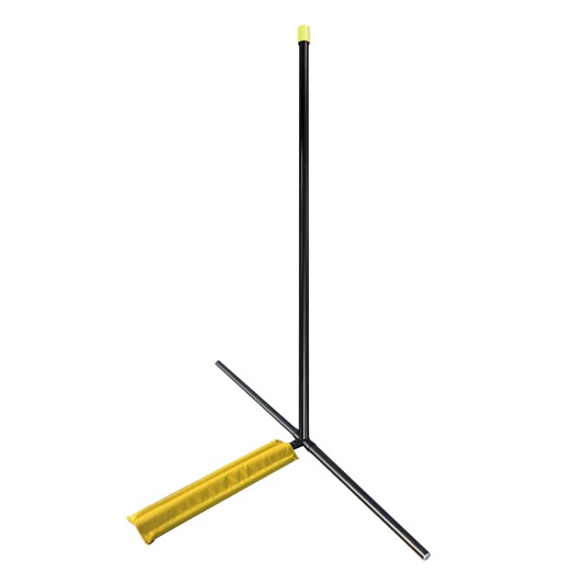 Above Ground GS Baseball Fence Pole Assembly Complete Kit with Base and Fittings