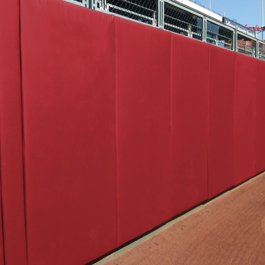 EnviroSafe Stadium Padding 4" Thick (Flex-Firm Foam) (4' x 6') - Red
