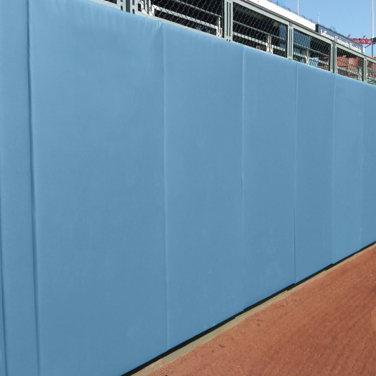 EnviroSafe Stadium Padding 4" Thick (Flex-Firm Foam) (4' x 6') - Sky Blue