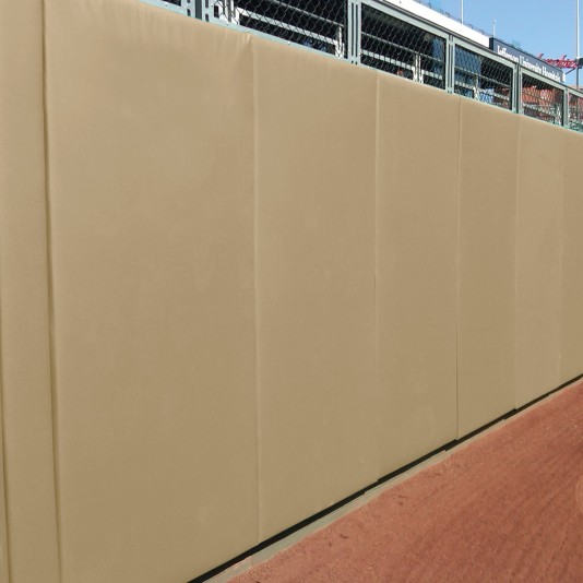 EnviroSafe Stadium Padding 4" Thick (Flex-Firm Foam) (4' x 2') - Tan