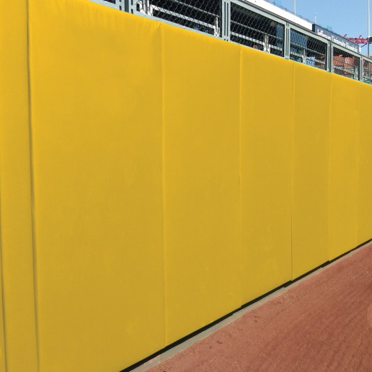 EnviroSafe Stadium Padding 4" Thick (Flex-Firm Foam) (4' x 6') - Yellow