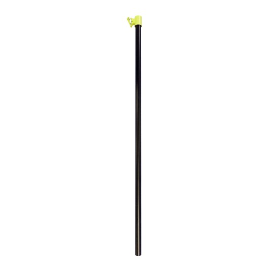 Above-Ground 49" Pole with Yellow Cap for Grand Slam Fence with Loops