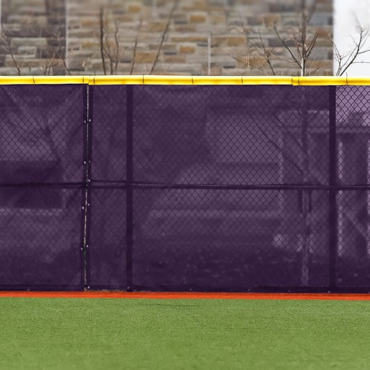 FenceMate Solid Vinyl Windscreen 5 ft. High x 5 ft. Long (Purple) - VCP1800-5H
