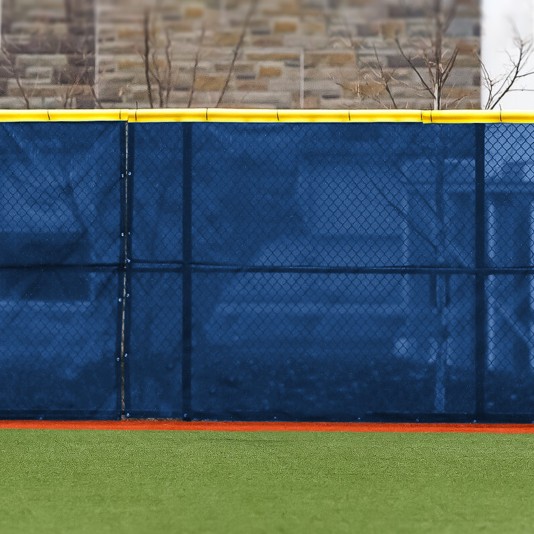 5ft L x 5ft H FenceMate Classic Baseball Vinyl Coated Polyester Winscreen - Royal Blue