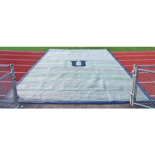 FWTP14x50-16P - FieldSaver Blanket-Style Weighted Track Protector 14' x 50' (Premium 15 oz)