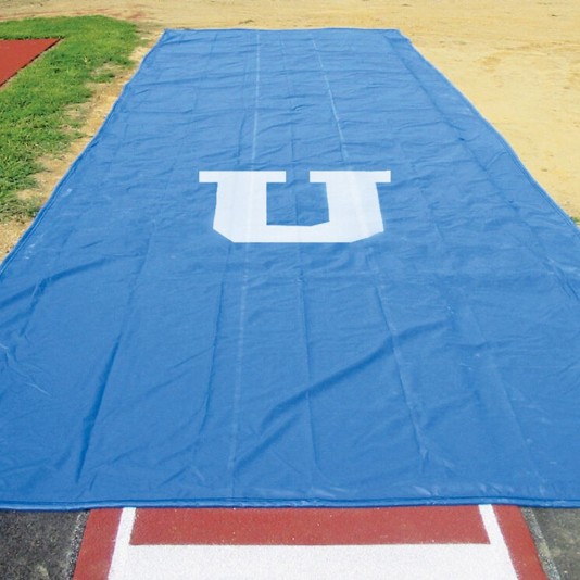 FieldSaver Weighted ArmorMesh Long Jump Pit Cover