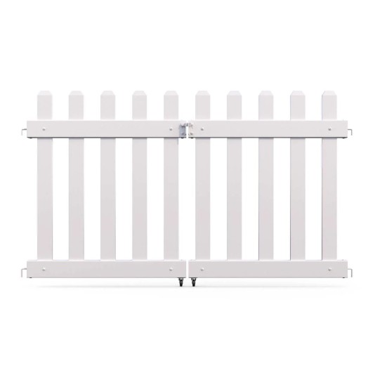 Mod-Fence 6ft Center-Open Picket Fence Gate Panel