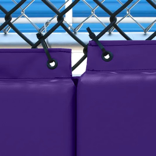 2' X 6' Folding Backstop Pad - Purple