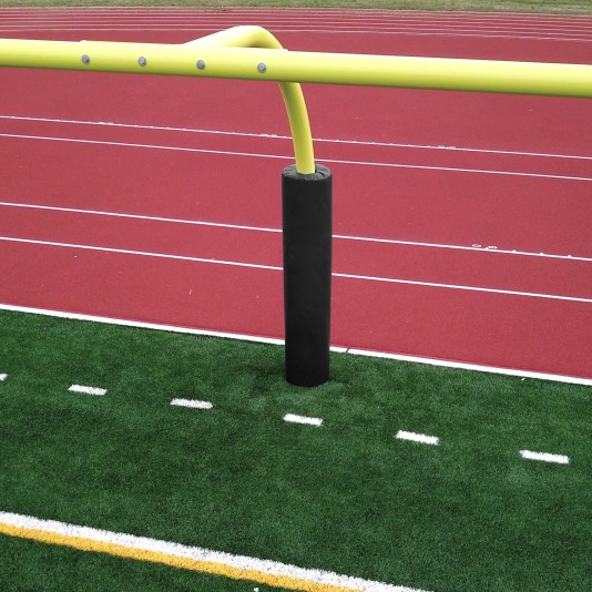Nissen 6' Stadium Goal Post Padding (6" Diameter) - Black