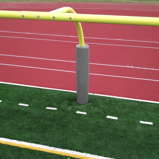Nissen 6' Stadium Goal Post Padding (6" Diameter) - Gray