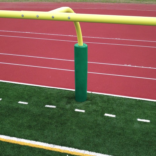 Nissen 6' Stadium Goal Post Padding (6" Diameter) - Kelly Green