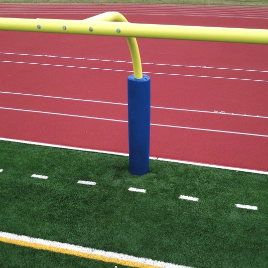 Nissen 6' Stadium Goal Post Padding (6" Diameter) - Royal Blue