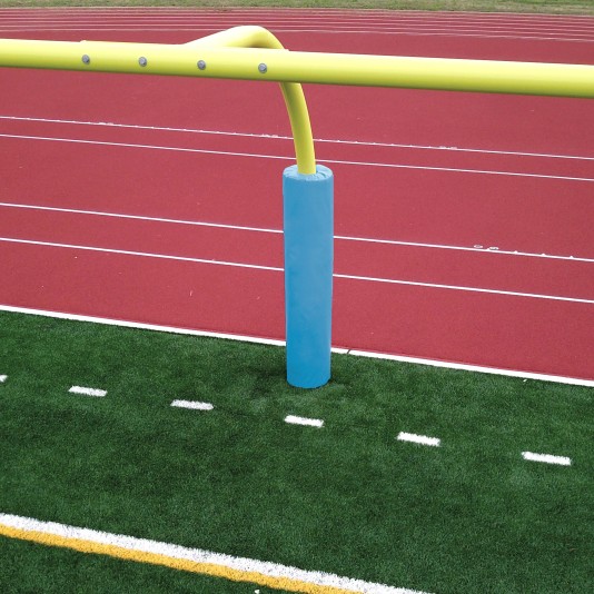 Nissen 6' Stadium Goal Post Padding (6" Diameter) - Sky Blue