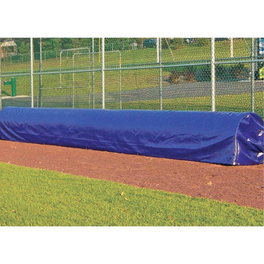 FieldSaver Infield Storage Cover for 20' Roller (Silver/White Poly)