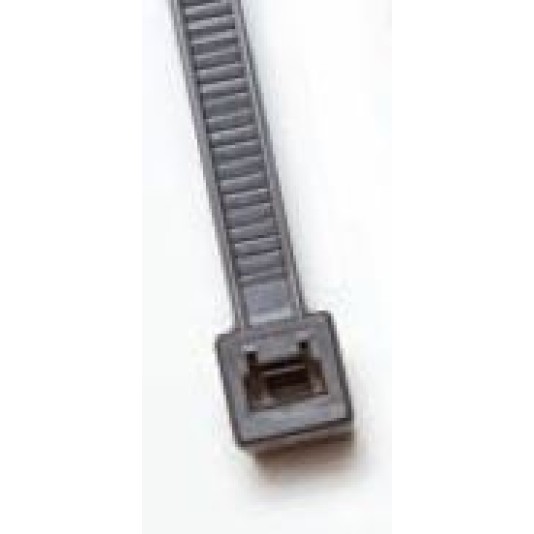 8" Plastic Cable Ties with 50 lb. Tensile Strength (100 Pack) Black