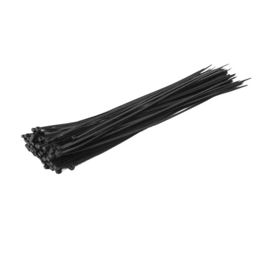 24" Tie Wrap Bag for Installation (Off-White) Pack of 100 (Black Shown)