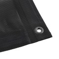 Fencemate 20' x 20' x 60' Baseball Infield Protector (Trapezoid Shaped) - Black