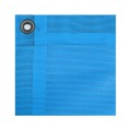 FenceMate 6' High Classic Mesh Baseball Windscreen (Vinyl Coated Polyester) (6' High 70' Long) (Carolina Blue)