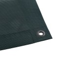 FenceMate 9' High Classic Mesh Baseball Windscreen (Vinyl Coated Polyester) (9' High 60' Long) (Forest Green)