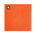 FenceMate 5' High Classic Mesh Baseball Windscreen (Vinyl Coated Polyester) (5' High 10' Long) (Orange)