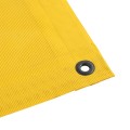 Fencemate 15' x 26' x 56' Baseball Infield Protector (Trapezoid Shaped) - Yellow