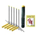 Grand Slam Above Ground 4' H x 471' Long Portable Outfield Fencing Kit (Loop Style, 5' Pole Interval) - Green