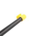 In-Ground 60" Pole with Yellow Cap for Grand Slam Fence with Loops