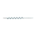 12" Earth Auger for Temporary Baseball Outfield Fence Ground Socket Installation (Grand Slam)