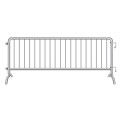 Mod-Barrier 8ft Fencing Panel with Flat Foot | Ships Preassembled