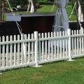 Mod-Fence 120ft Temporary Picket Fence Kit with Transportation Cart | Ships Preassembled