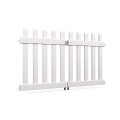 Mod-Fence 6ft Center-Open Picket Fence Gate Panel | Flat Pack Shipping