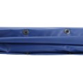 EnviroSafe 2" Thick x 8' Long Premium Baseball Fence Rail Top Padding (Vinyl Covered With Grommets) - Royal Blue 