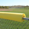 SafeFoam 8' Standard Baseball Fence Rail Foam Safety Padding - Yellow (Default)
