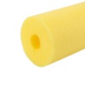 SafeFoam Standard 8' Section of Rail Top Padding For Baseball Chain Link Fence (Yellow)