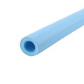 SafeFoam 8' Long Premium Tough Skin Rail Padding Baseball Fence Top Padding - Carolina Blue