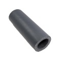 SafeFoam 8' Long Premium Tough Skin Rail Padding Baseball Fence Top Padding - Gray