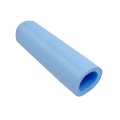 SafeFoam 8' Long Premium Tough Skin Rail Padding Baseball Fence Top Padding - Carolina Blue