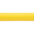 SafeFoam 8' Long Premium Tough Skin Rail Padding Baseball Fence Top Padding - Yellow